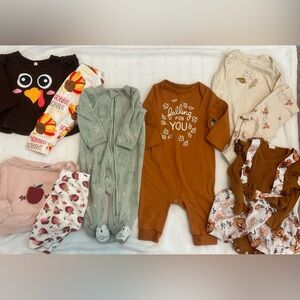Brown 'Falling for You' Kids One Piece